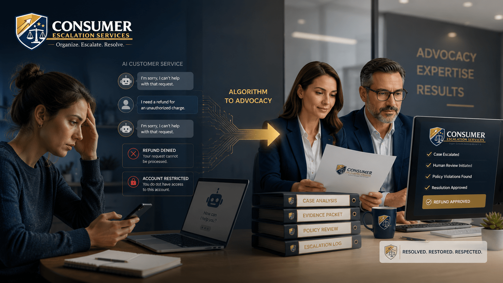 Consumer Escalation Services preparing for AI, automation, robotics, autonomous systems, and the next generation of digital consumer harm.